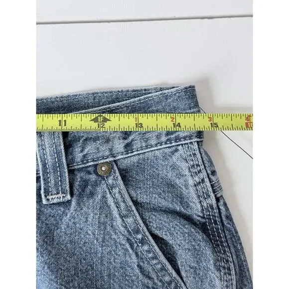 Vintage Lee Dungarees Carpenter Jeans Size 28 Relaxed Fit Y2K 29х31 USA 90s - Picture 7 of 13